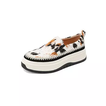 Лоферы AIQINISHA Loafers Women's, коричневый