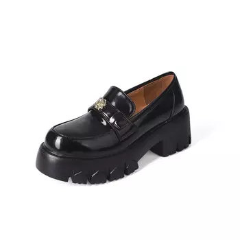 Лоферы AIQINISHA Loafers Women's, коричневый