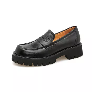 Лоферы AIQINISHA Loafers Women's, коричневый