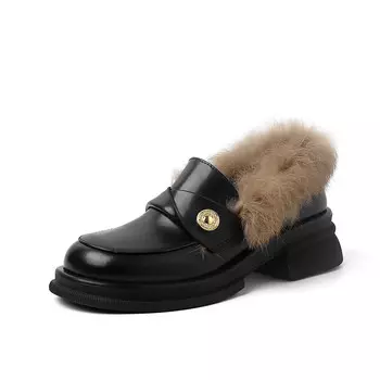 Лоферы AIQINISHA Loafers Women's, коричневый