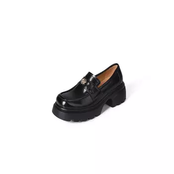 Лоферы AIQINISHA Loafers Women's, коричневый