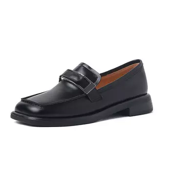Лоферы AIQINISHA Loafers Women's Low-Top, черный