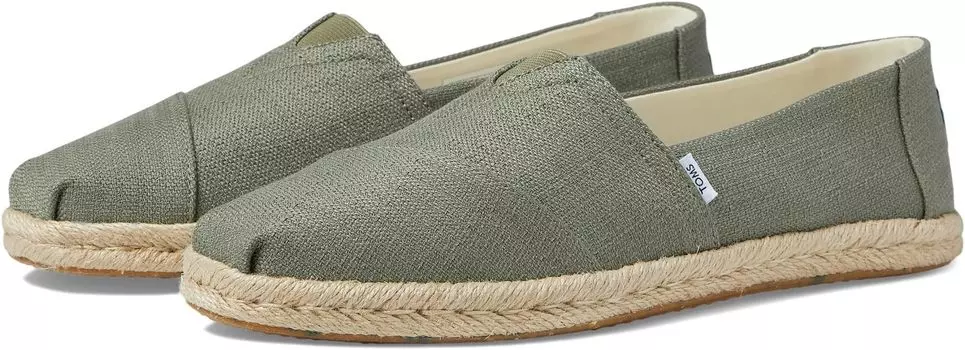 Лоферы Alpargata Rope TOMS, цвет Vetiver Grey