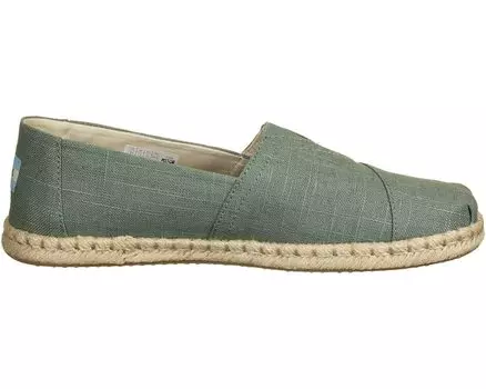 Лоферы Alpargata TOMS, бонсай грин