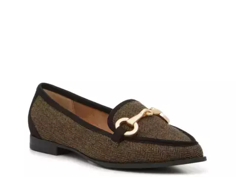 Лоферы Alva Loafer Kelly & Katie, цвет tan_blackherringboneprint
