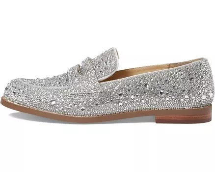 Лоферы Aron Blue by Betsey Johnson, серебро