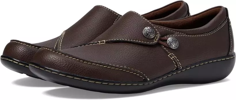 Лоферы Ashland Lane Q Clarks, цвет Redwood