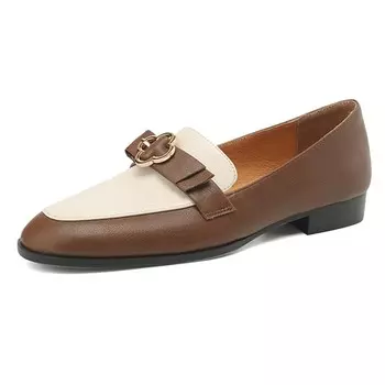 Лоферы Bai Shiting Loafers Women's, коричневый