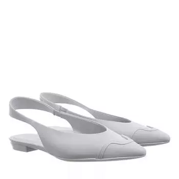 Лоферы ballet flat Emporio Armani, серый