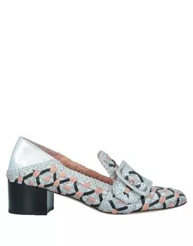 Лоферы Bally, серебро