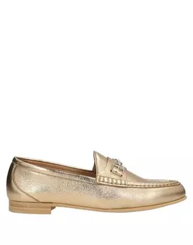 Лоферы Bally, золото
