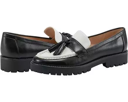 Лоферы Bandolino Fillus, цвет Black/Cream