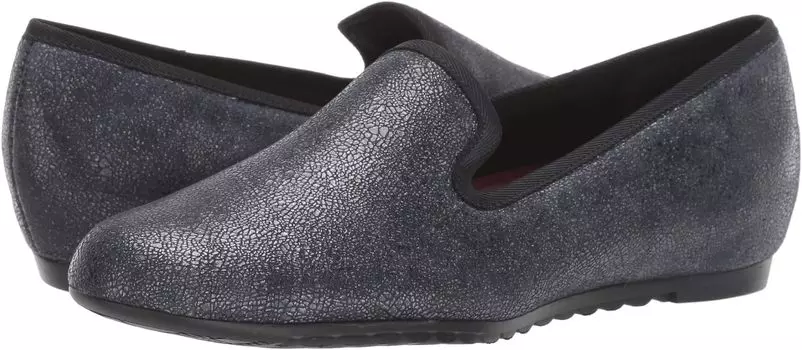 Лоферы Barb Munro, цвет Blue Printed Metallic