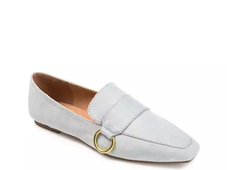 Лоферы Benntly из коллекции Journee Journee Collection, бледно-голубой