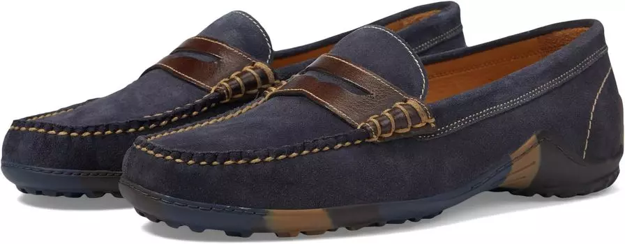 Лоферы Bill Penny Loafers Martin Dingman, темно-синий