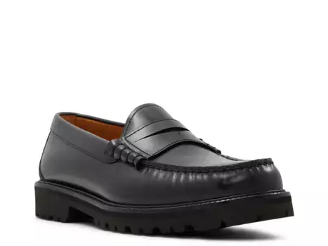 Лоферы Bleecker Penny Loafer Brooks Brothers, черный