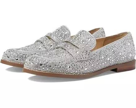 Лоферы Blue by Betsey Johnson Aron, серебряный