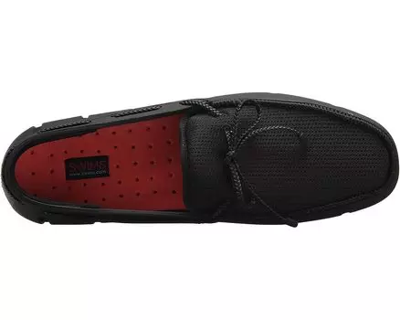 Лоферы Braided Lace Loafer SWIMS, черный