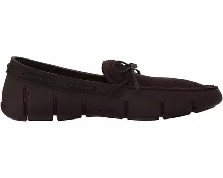 Лоферы Braided Lace Loafer SWIMS, коричневый