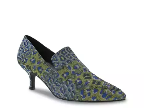 Лоферы Brim Bellini, Blue Leopard Print