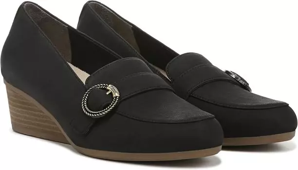 Лоферы Brooke Dr. Scholl's, цвет Black Synthetic