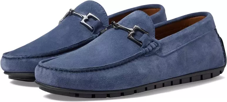 Лоферы Bruno Magli Xander, цвет Light Blue Suede