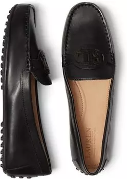 Лоферы Brynn Driver Loafer LAUREN Ralph Lauren, черный