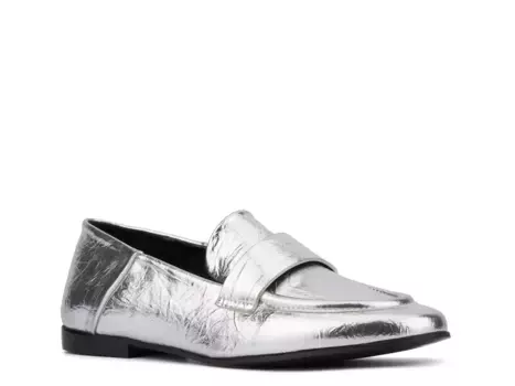 Лоферы Carleigh Torgeis, Silver Metallic