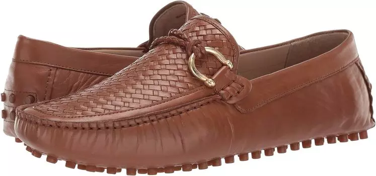 Лоферы Carlos by Carlos Santana Malone Driver Loafer, цвет Tan Interweave Calfskin Leather