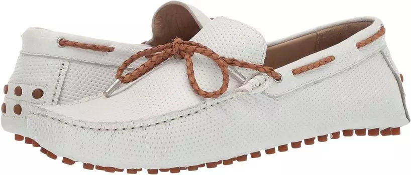 Лоферы Carlos by Carlos Santana Mesa Driver Loafer, цвет White Dot Printed Calf Leather