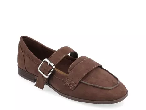 Лоферы Casapian из коллекции Journee Journee Collection, темно-коричневый