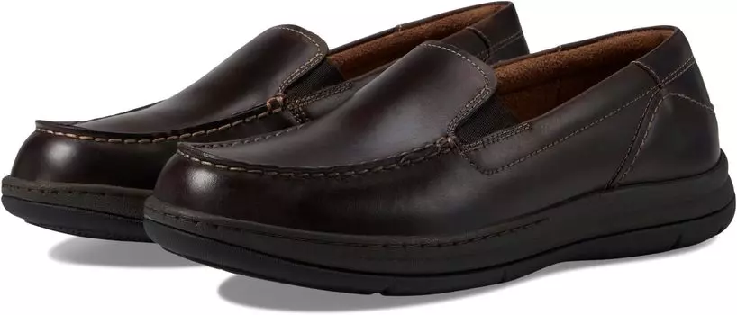 Лоферы Central Jr. Moc Toe Venetian Loafer Florsheim, цвет Brown Crazy Horse