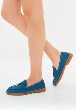 Лоферы Cesare Gaspari, темно-синий