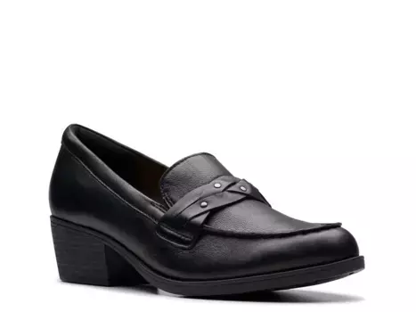 Лоферы Charlten Echo Loafer Clarks, черный