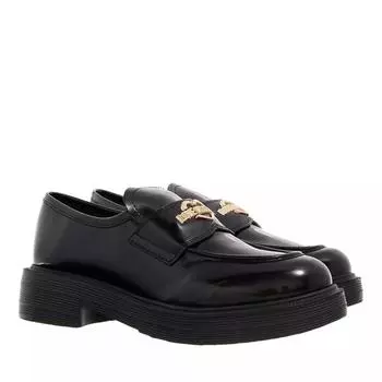 Лоферы city love Love Moschino, черный