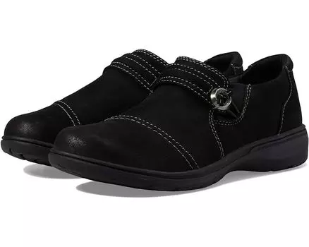 Лоферы Clarks Carleigh Pearl, цвет Black Nubuck