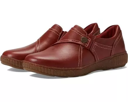 Лоферы Clarks Caroline Pearl, цвет Red Leather