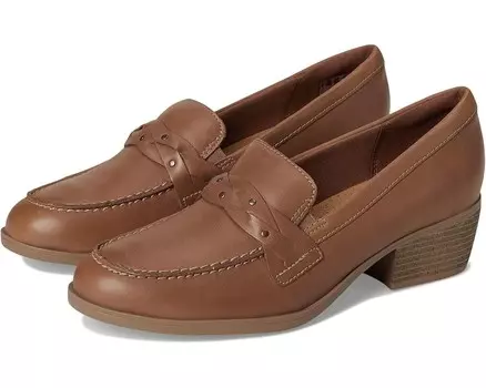 Лоферы Clarks Charlten Echo, цвет Dark Sand Leather