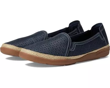 Лоферы Clarks Elaina Ruby, цвет Navy Leather