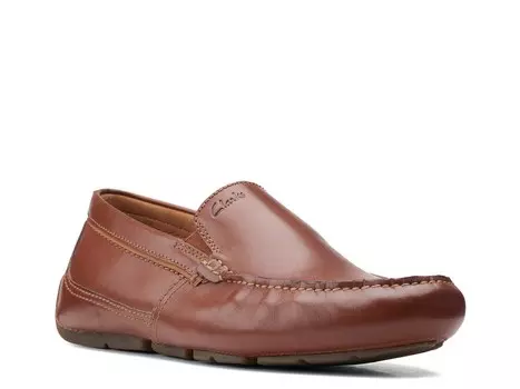 Лоферы Clarks, коричневый