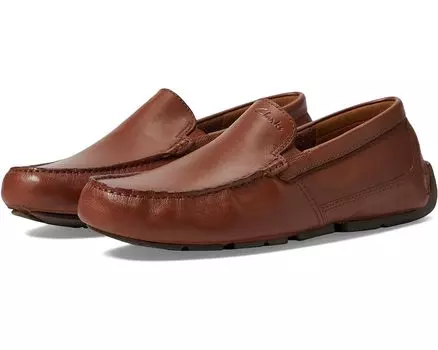 Лоферы Clarks Markman Plain, цвет Dark Tan Leather