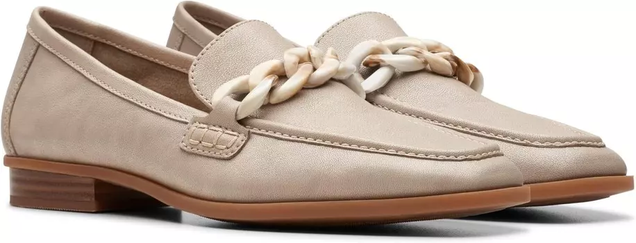 Лоферы Clarks Sarafyna Iris, цвет Stone Leather