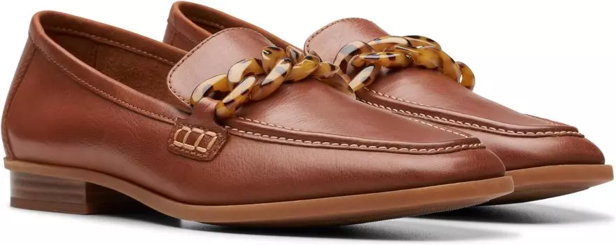 Лоферы Clarks Sarafyna Iris, цвет Tan Leather