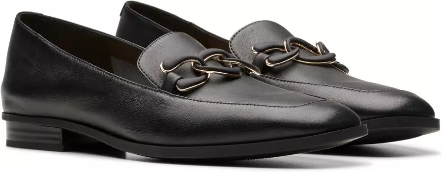 Лоферы Clarks Sarafyna Rae, цвет Black Leather