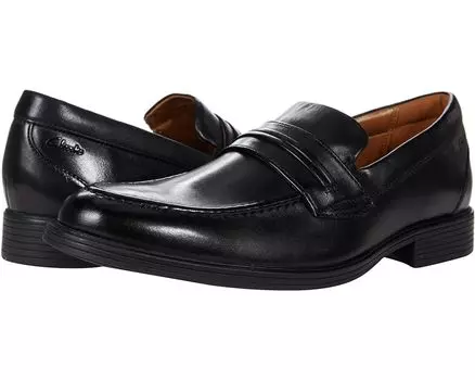 Лоферы Clarks Whiddon Loafer, черная кожа