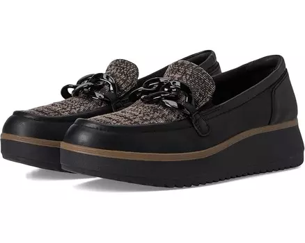 Лоферы Clarks Zylah May, цвет Black Combi Textile Leather