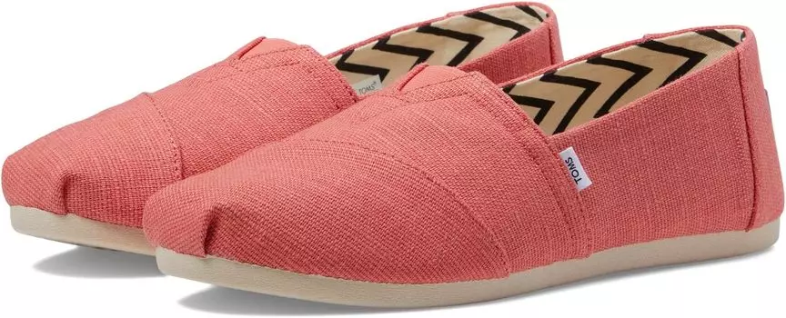 Лоферы Classic Alpargata TOMS, цвет Peach