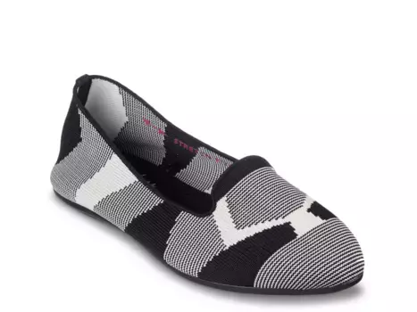 Лоферы Cleo 2.0 Lady Sherlock Loafer Skechers, черно-белый