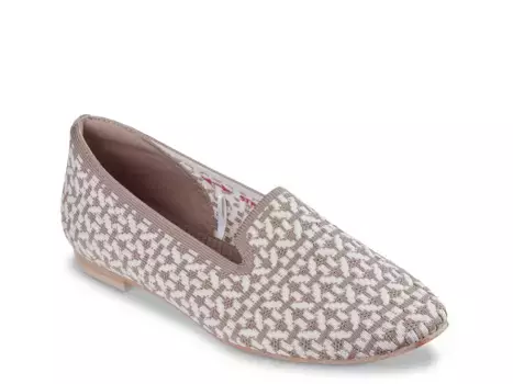 Лоферы Cleo Snip Fancy Days Loafer Skechers, серо-коричневый/белый