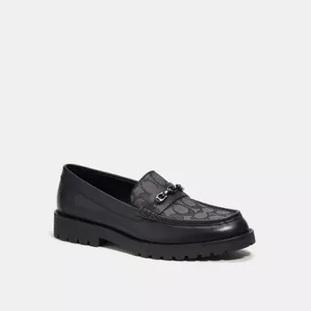 Лоферы COACH Brooks, цвет Smoke Coal/Black